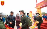 Nụ cười của những tân binh Hà Nội trong ngày hội tòng quân